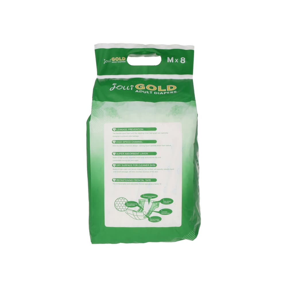 Pañales para adultos talla M Jolli Gold (8 U) - 3