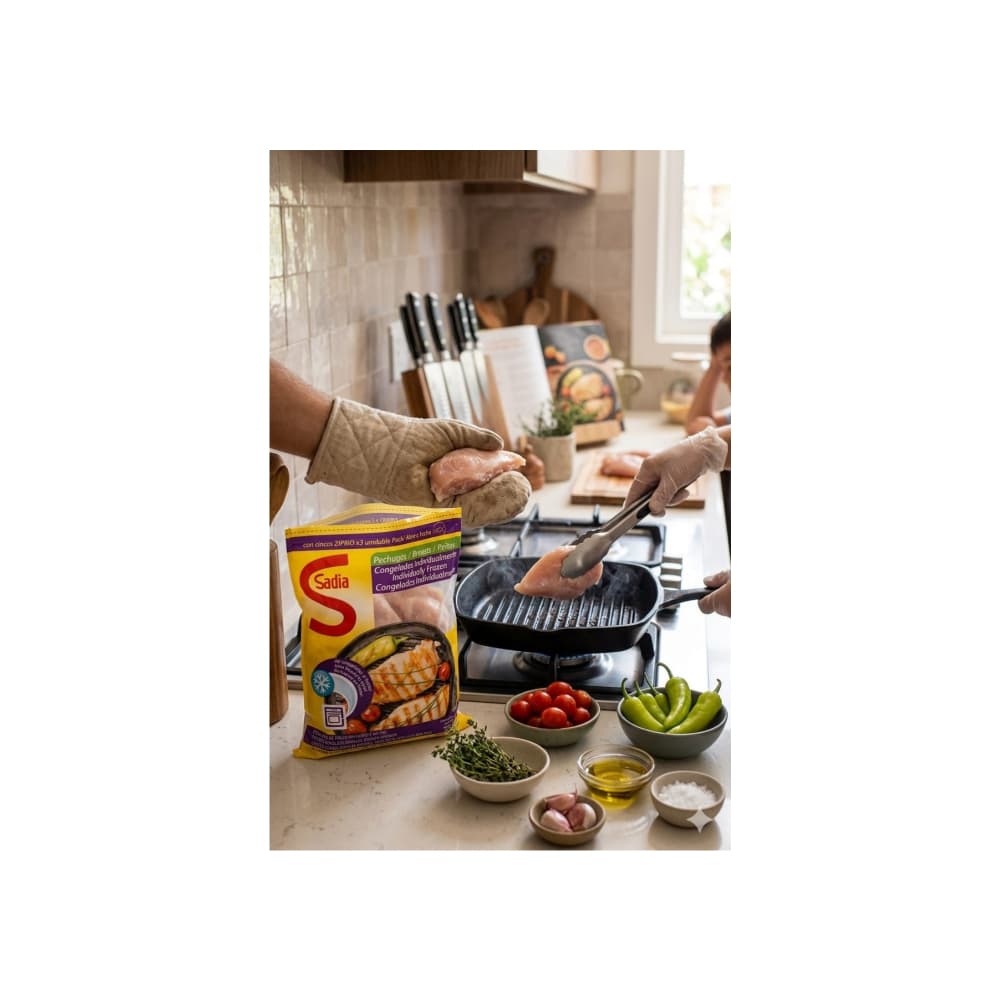Pechuga de pollo sin piel y sin hueso Sadia (1 kg / 2.2 lb) - 4