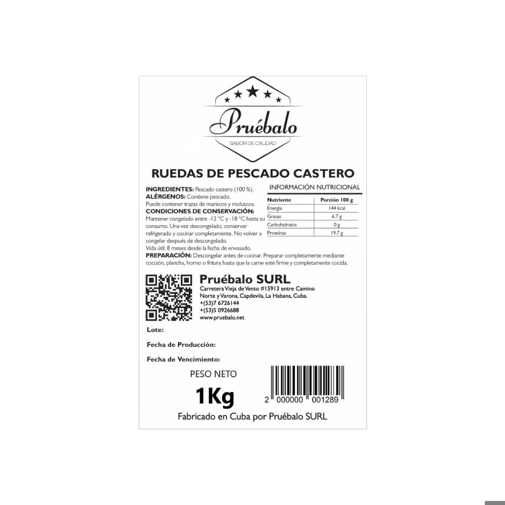 Ruedas de pescado Castero (1 kg / 2.2 lb) - 3
