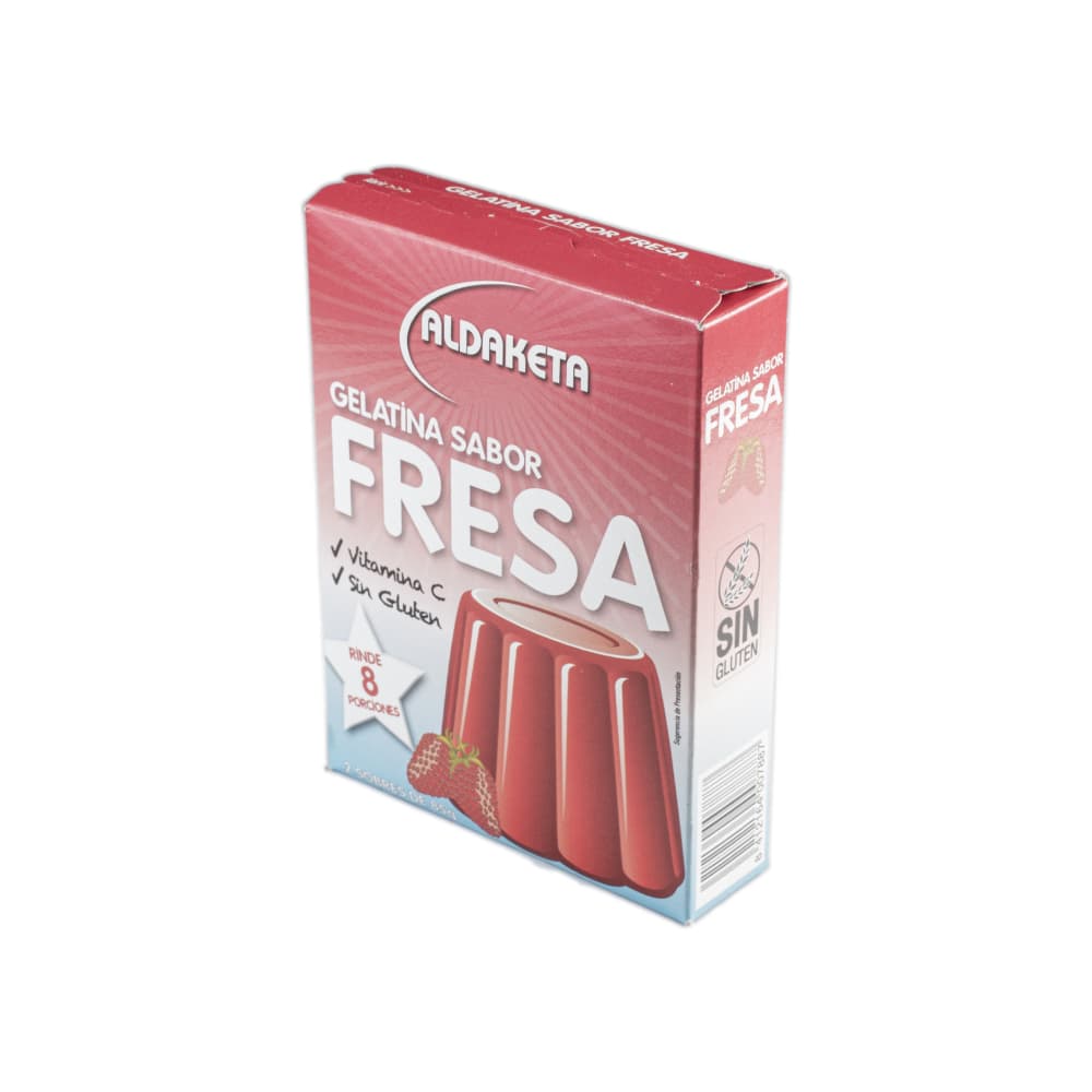 Gelatina sabor fresa Aldaketa (170 g / 6 oz) - 5