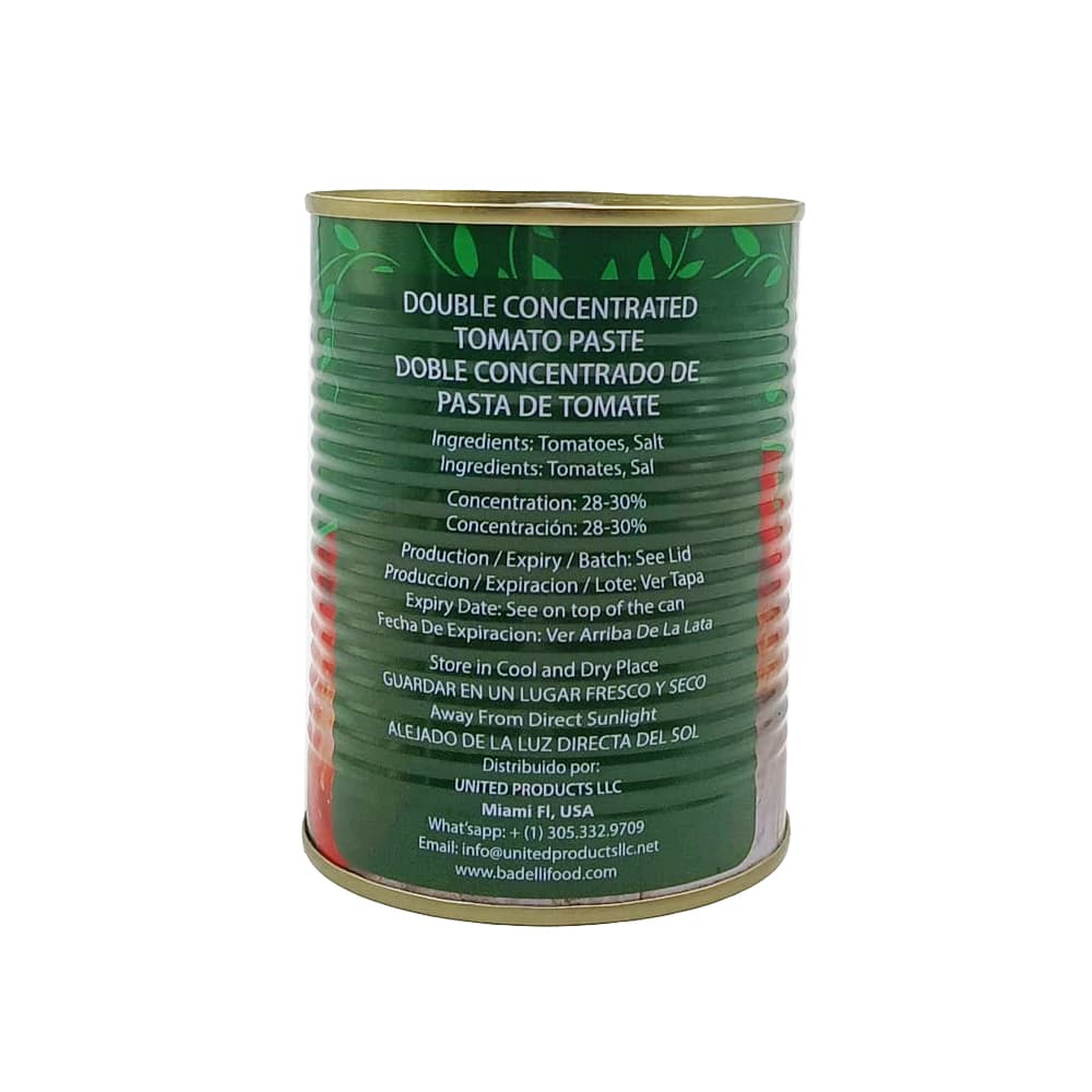 Pasta de tomate Badelli (400 g / 14.10 oz) - 2