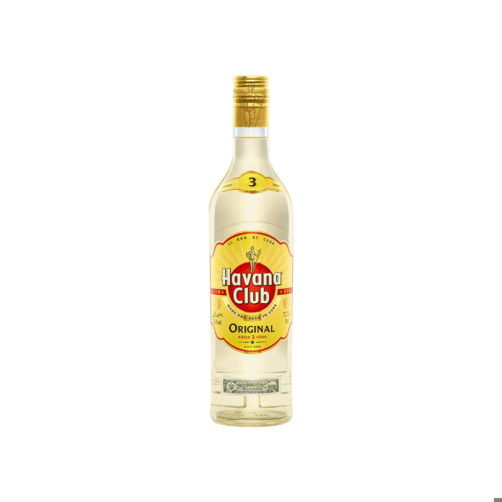 Ron añejo 3 años Original Havana Club (700 ml)