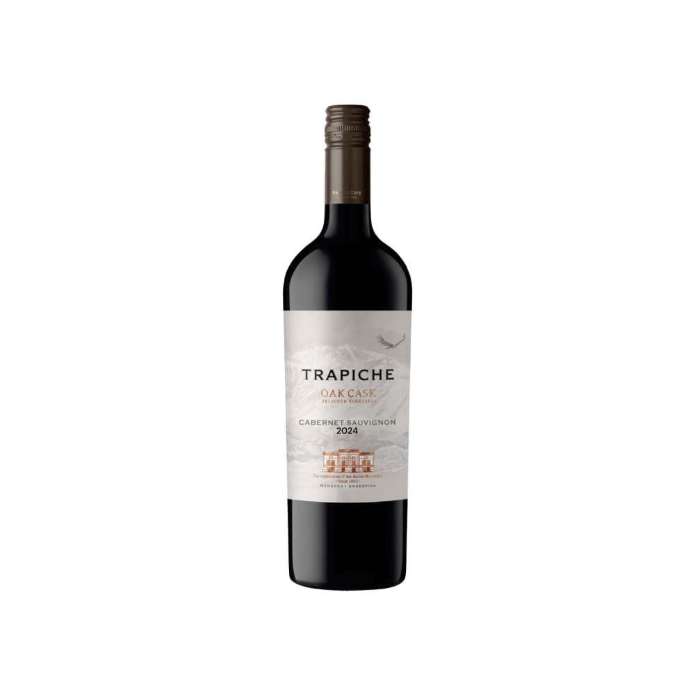 Vino tinto Oak Cask Cabernet Sauvignon Trapiche (750 ml)