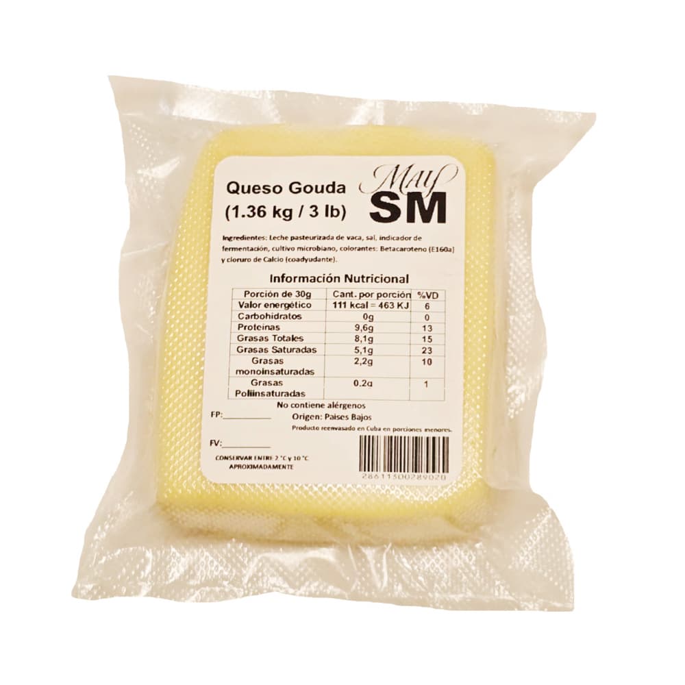 Queso gouda May SM (1.36 kg / 3 lb) - 3