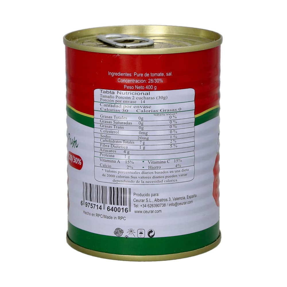 Pasta de tomate Portobello (400 g / 14.11 oz) - 7
