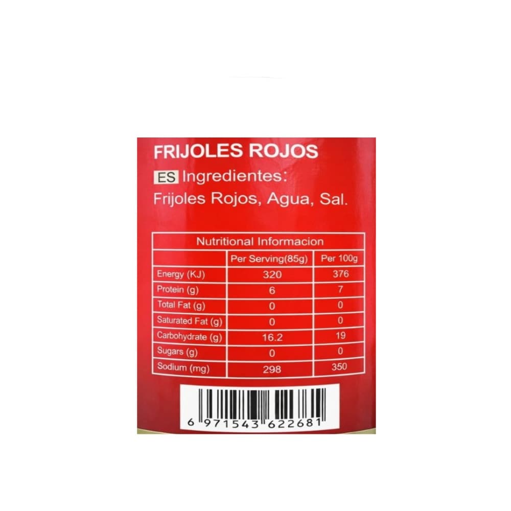 Frijoles rojos enlatados La Sabrosa (425 g / 15 oz) - 4