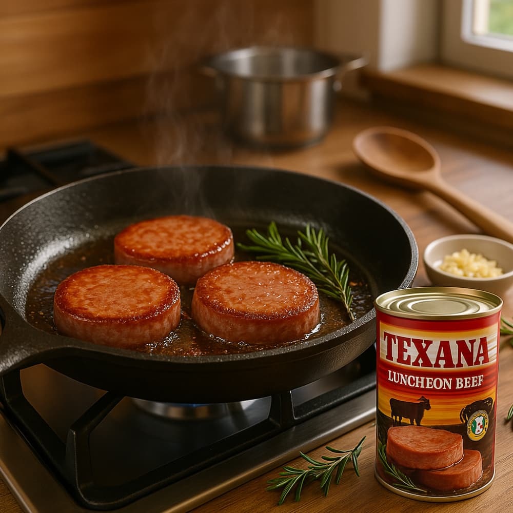 Carne de res tipo spam Texana (400 g / 14.1 oz) - 4