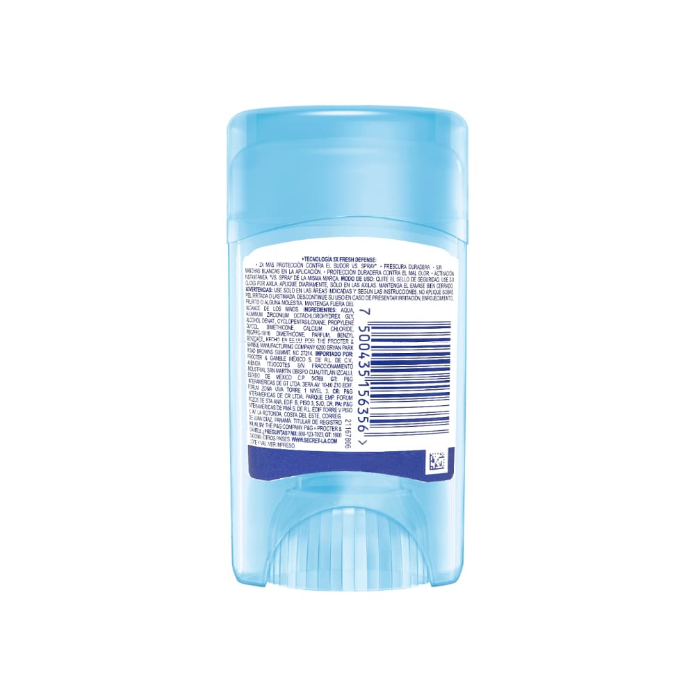 Desodorante en gel antitranspirante Vainilla Secret (45 g / 1.58 oz) - 5