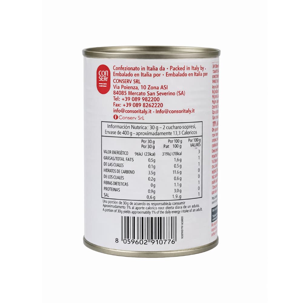 Puré de tomate Sara (400 g / 14.1 oz) - 8