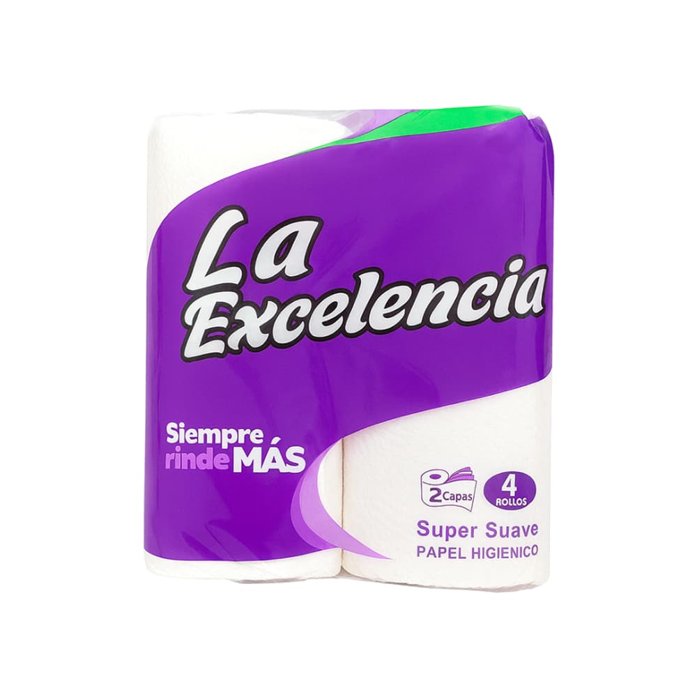 Papel sanitario La Excelencia (4 U)