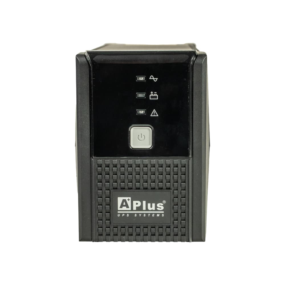 UPS con regulador de voltage automático de 600 VA negro APLUS PLus 5E