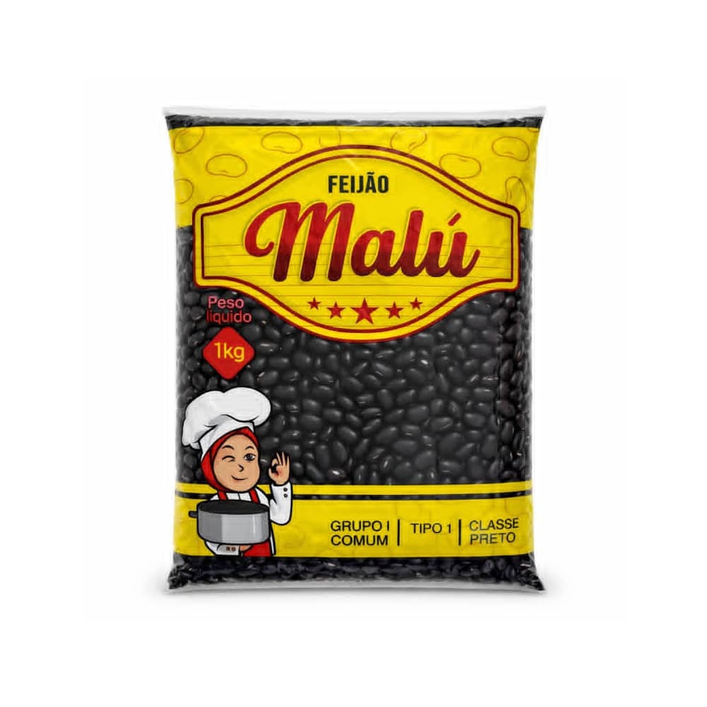 Frijoles negros Malú (1 kg / 2.2 lb)