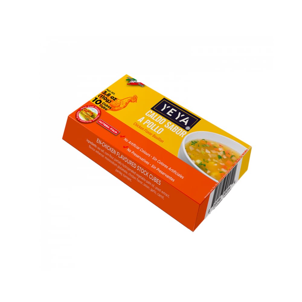 Caja de caldo sabor a pollo YEYA (48 x 110 g / 3.8 oz) - 5