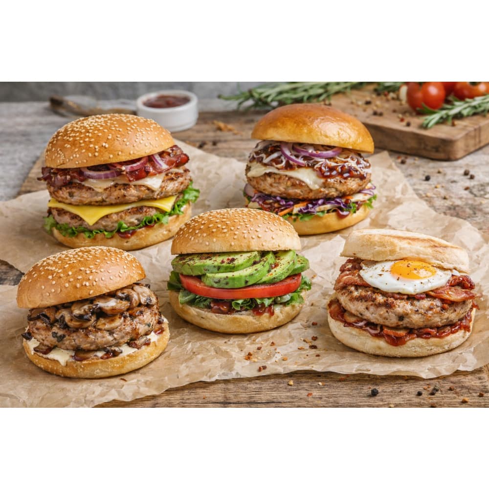 Hamburguesas ahumadas de pollo Selección Hernández (500 g / 1.1 lb) - 5