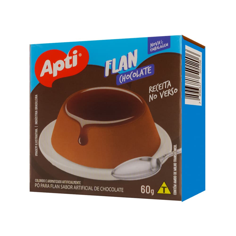 Flan sabor chocolate Apti (60 g / 2.1 oz) - 4