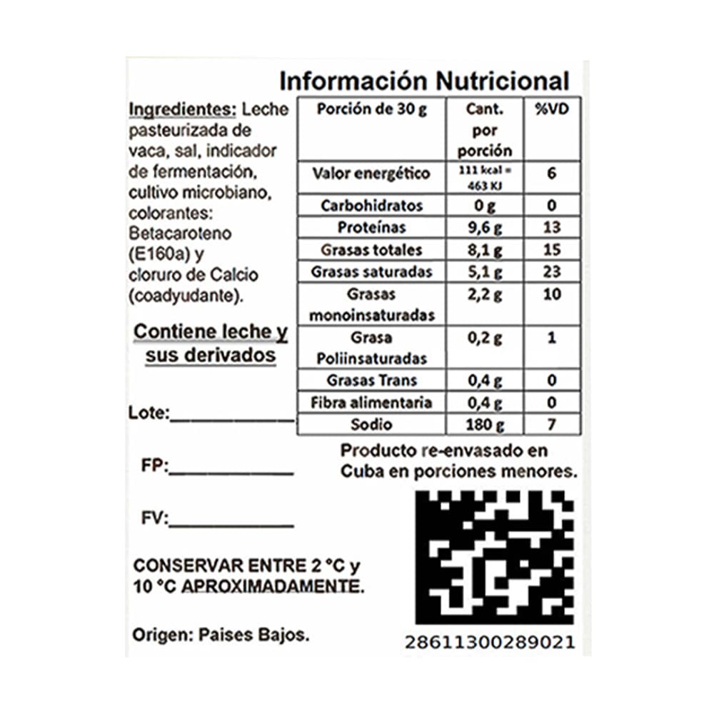 Queso gouda lasqueado (454 g / 1 lb) - 3