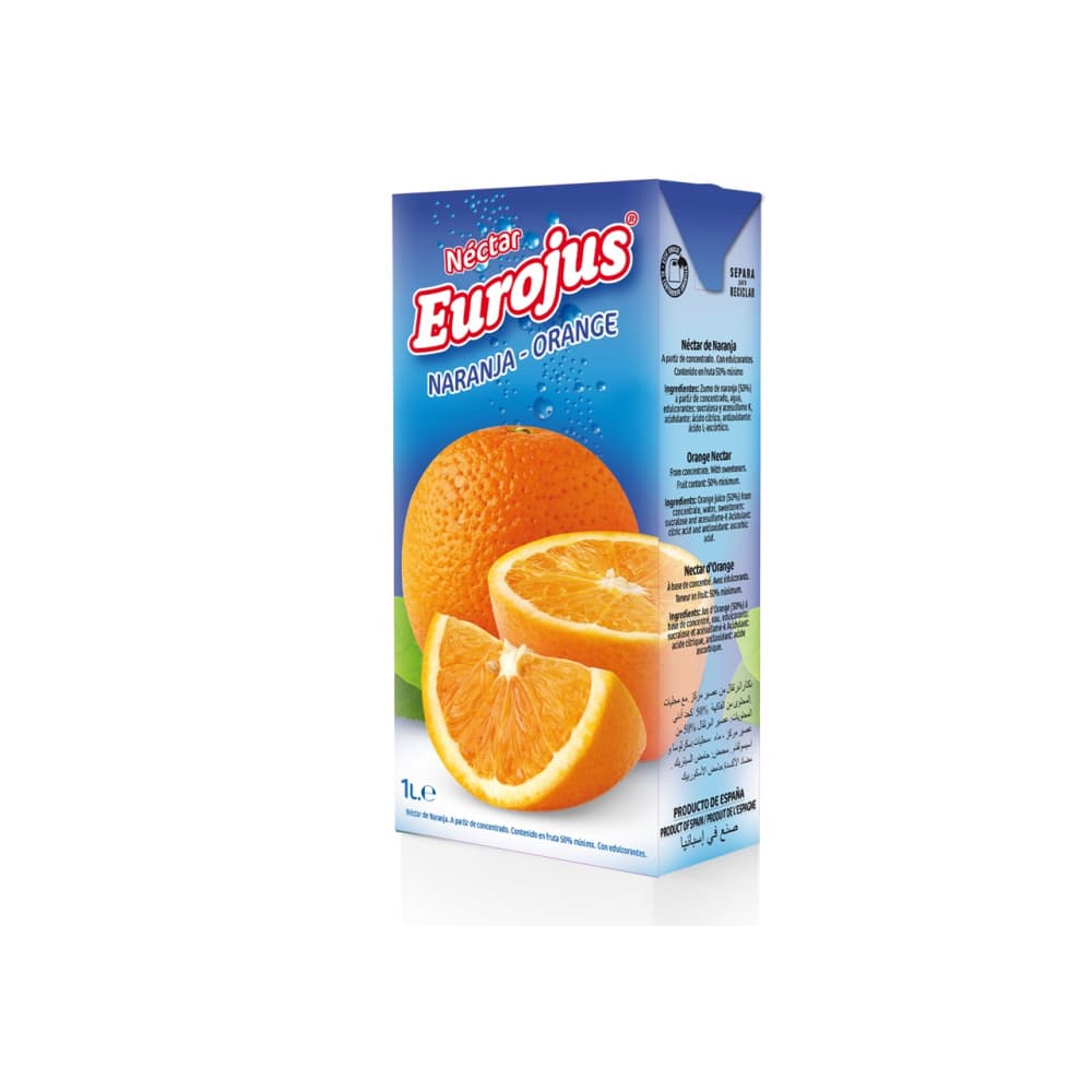 Néctar de naranja Eurojus (1 L)
