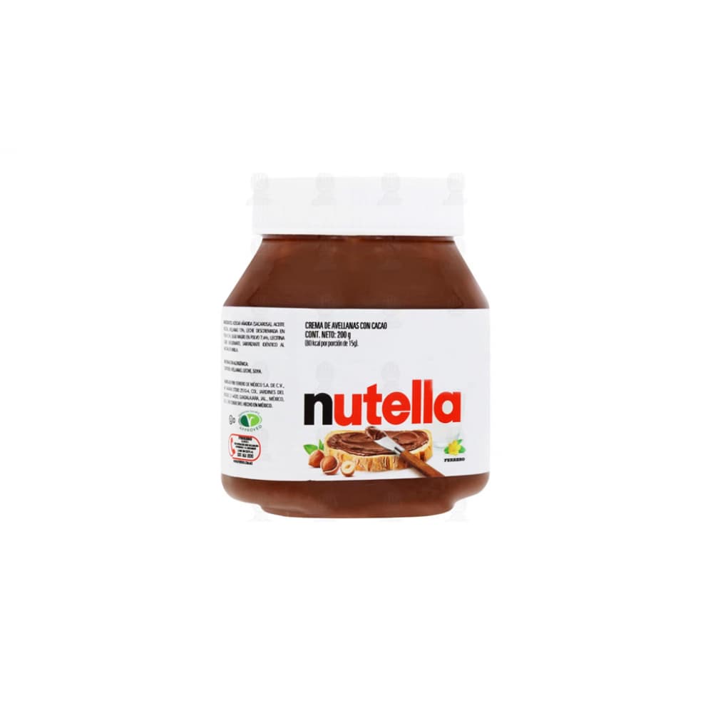 Crema de avellanas con cacao Nutella Ferrero (200 g / 7.05 oz) - 4