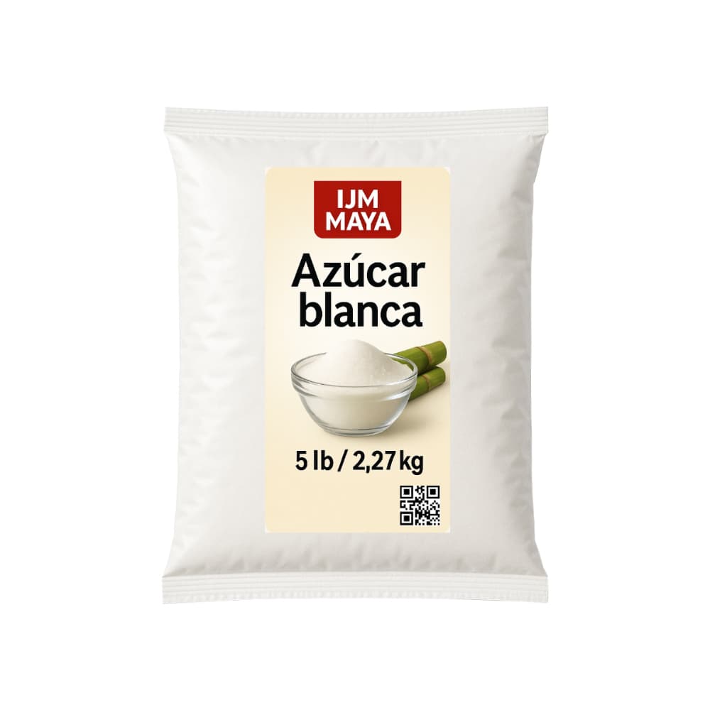 Azúcar blanca IJM Maya (2.27 kg / 5 lb)