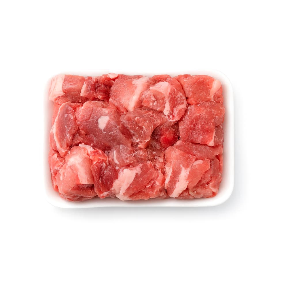 Carne de cerdo troceda PDL LMC (1 kg / 2.2 lb) - 2