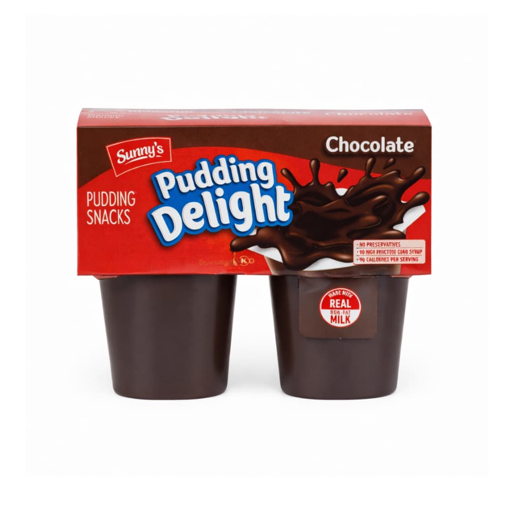 Natilla de chocolate Sunny's (4 x 92.1 g / 3.25 oz) - 5