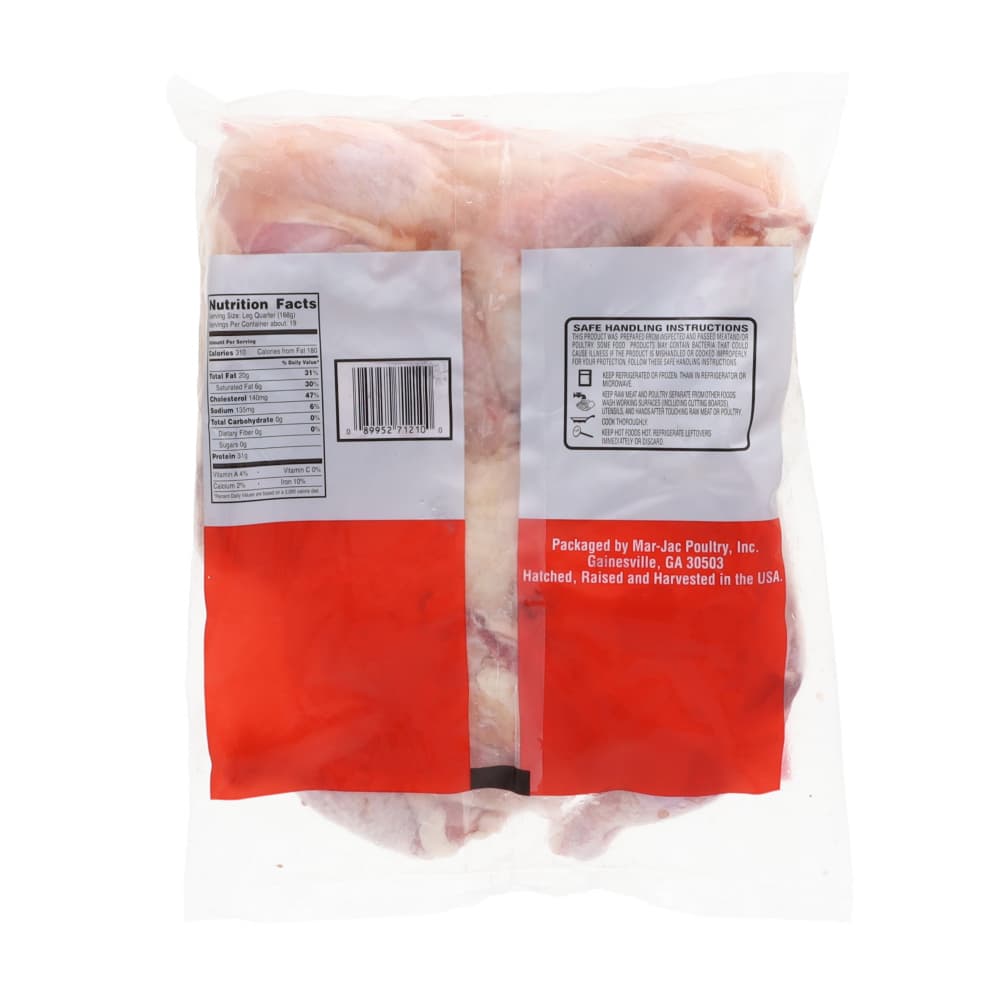 Cuartos traseros de pollo Mar Jac (4.54 kg / 10 lb) - 2