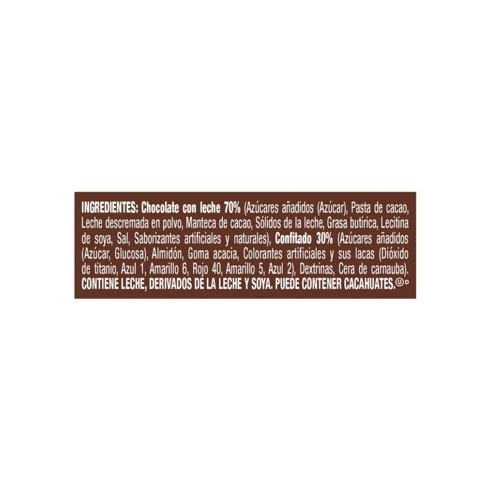 Chocolate con leche confitados M&M's (37.8 g / 1.3 oz) - 7