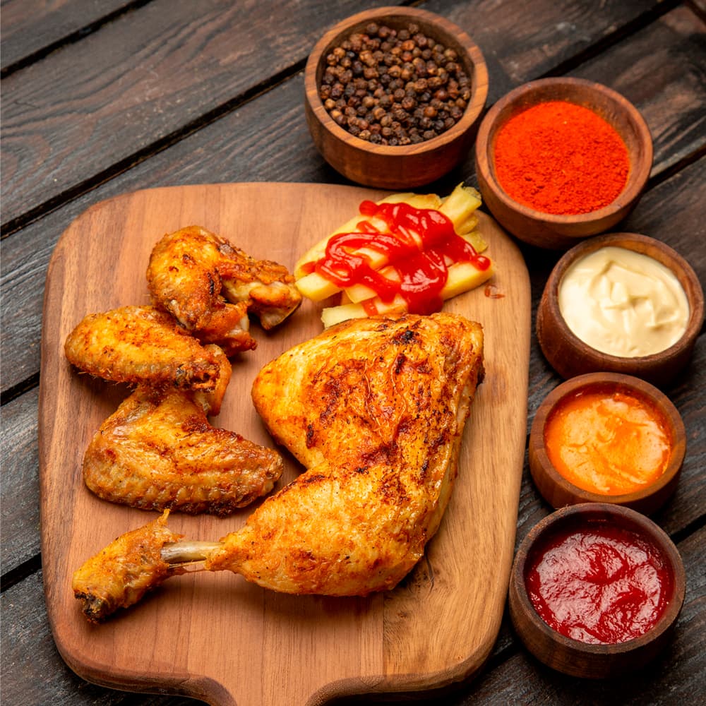 Caja de cuartos traseros de pollo Nat (10 kg / 22 lb) - 5