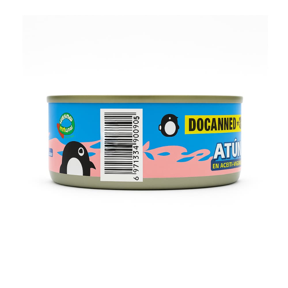 Atún en aceite vegetal Docanned Star (140 g / 4.9 oz) - 4