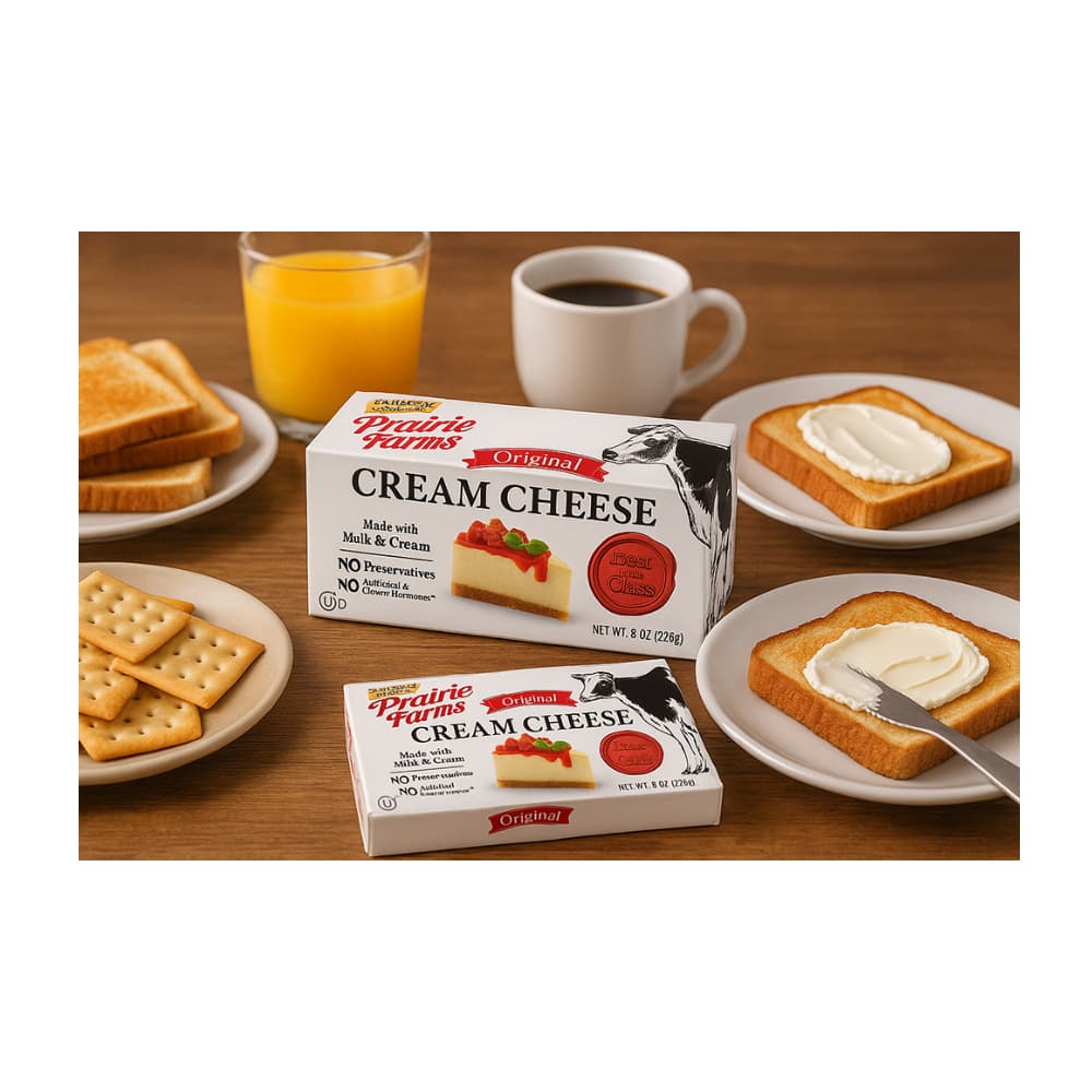 Queso crema Prairie Farms (226 g / 8 oz) - 5