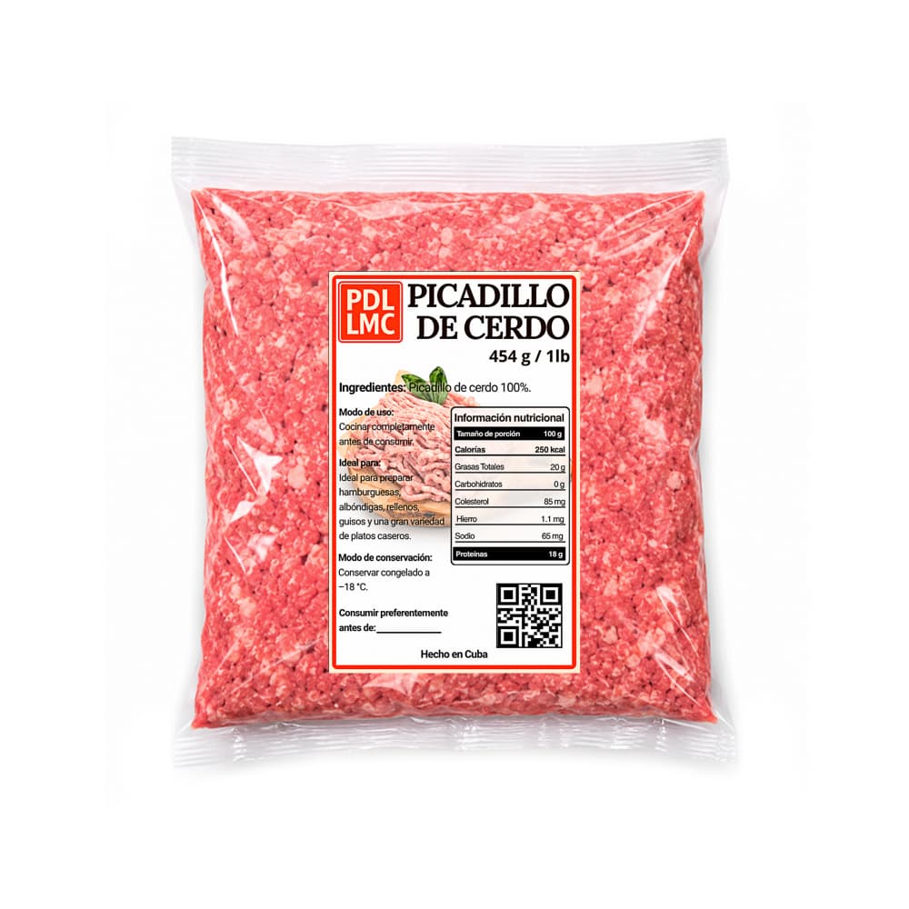 Picadillo de cerdo PDL LMC (454 g / 1 lb)