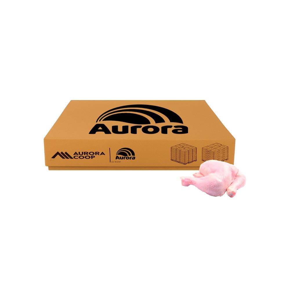 Caja de cuartos traseros de pollo Aurora (10 kg / 22 lb)