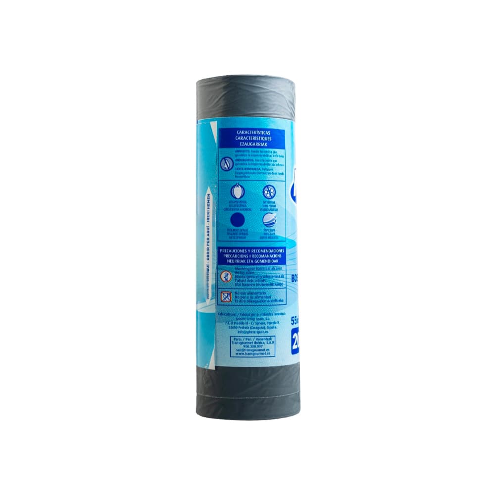 Bolsa de basura negra de 30 L Mical (20 U) - 3