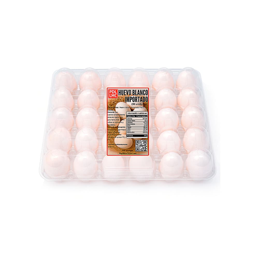 Huevo blanco importado PDL LMC (30 U)