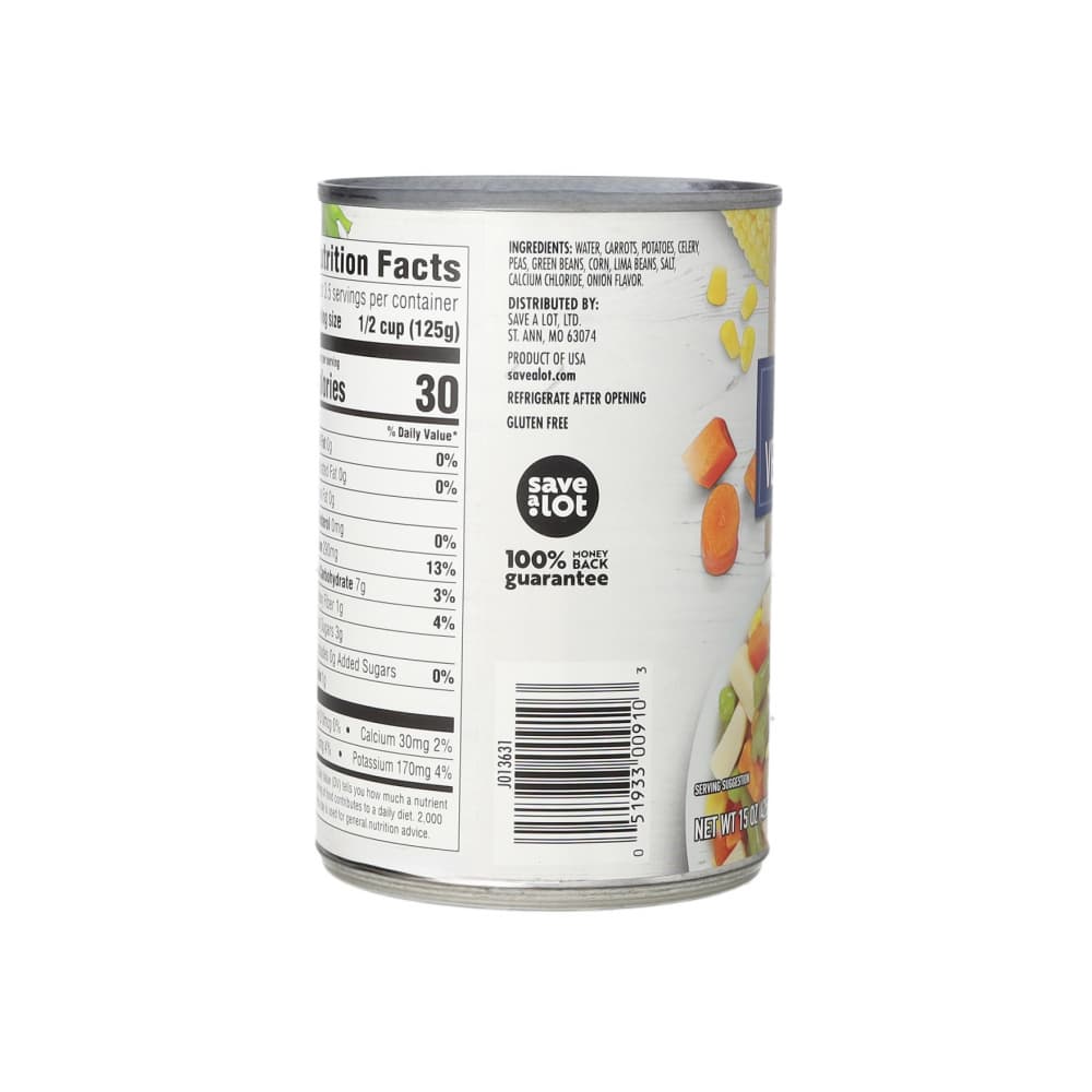 Vegetales mixtos Fairhill Farms (425 g / 15 oz) - 6