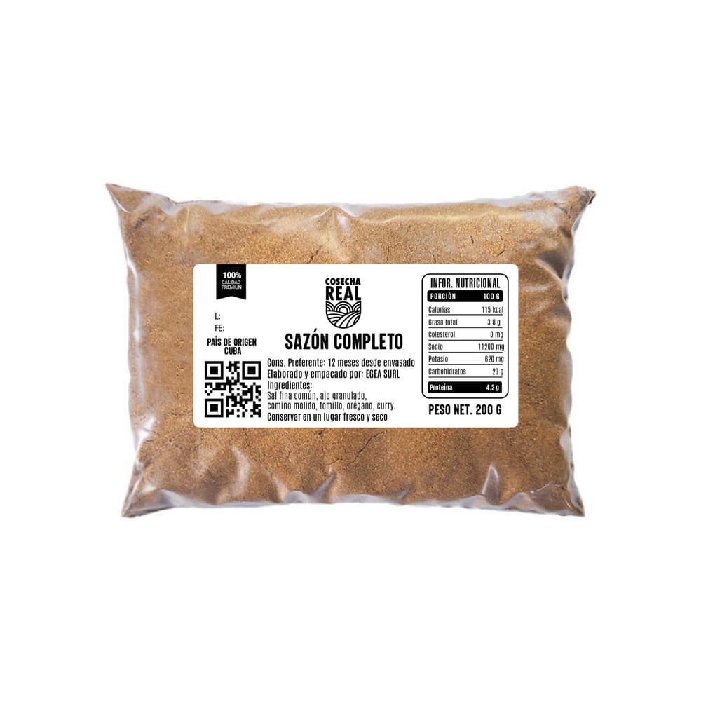 Sazón completo Cosecha Real (200 g / 7.05 oz)