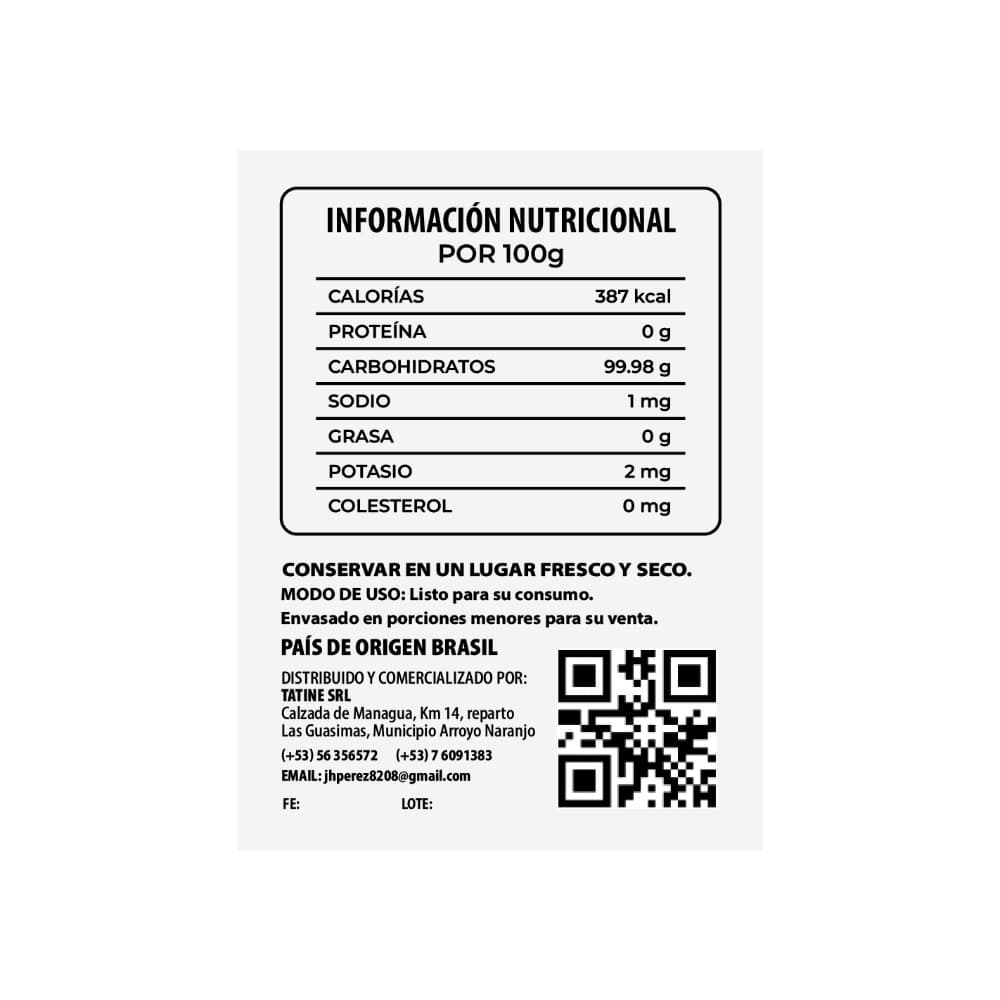 Azúcar blanca LJD (454 g / 1 lb) - 4