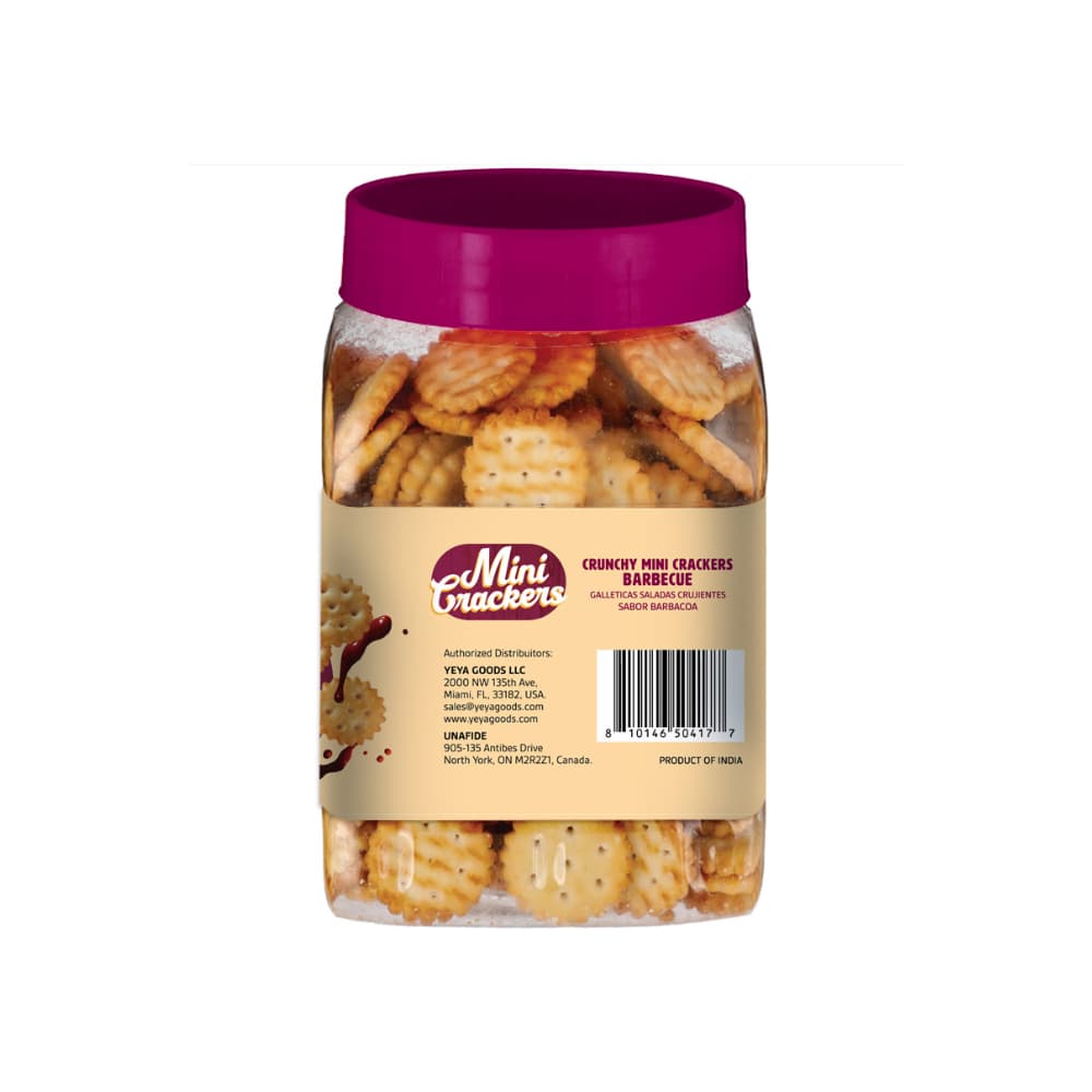 Galleticas saladas sabor barbacoa YEYA (227 g / 8 oz) - 2
