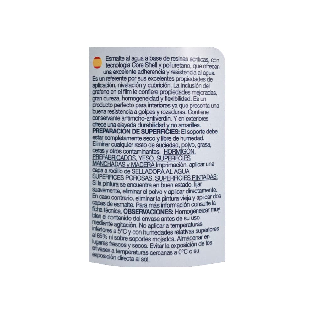 Esmalte multi-superficie ecológico base agua color blanco brillo Macy (750 ml) - 4