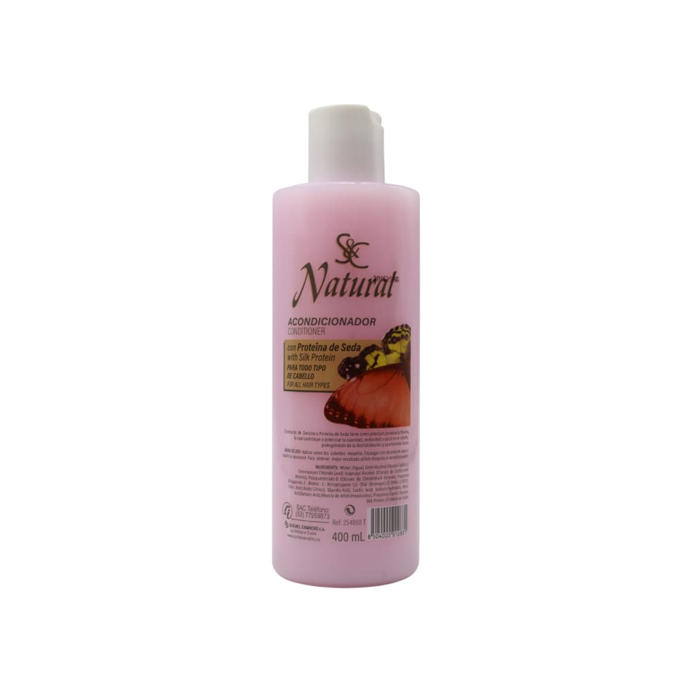 Acondicionador con proteína de seda Natural Suchel Camacho (400 ml)