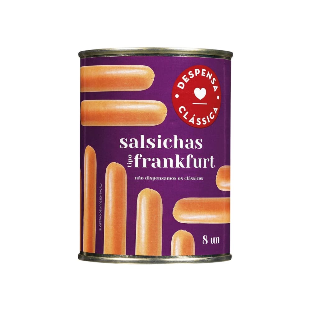 Salchichas tipo Frankfurt en lata Despensa clásica (350 g / 12.3 oz)