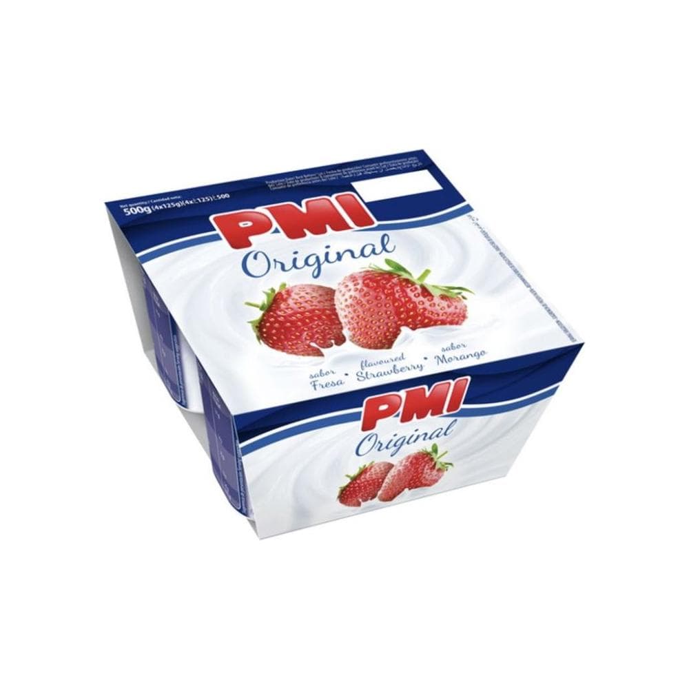 Yogurt sabor fresa Original PMI (4 x 120 g / 4.23 oz)