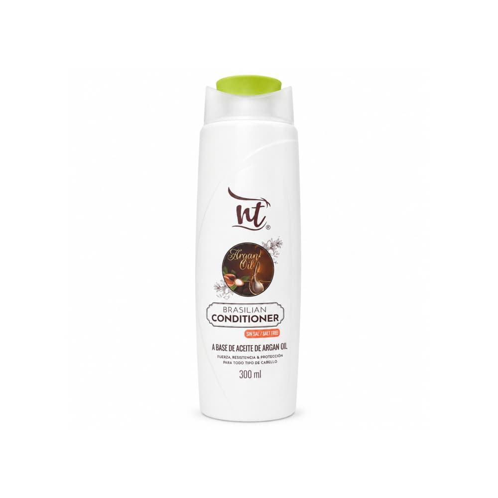 Acondicionador sin sal a base de aceite de argán Brazilian NT (300 ml / 10.1 fl.oz)