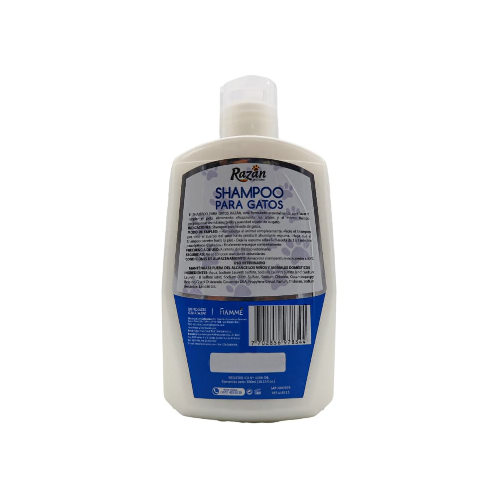 Shampoo para gatos Razan (300 ml / 10.14 floz) - 2