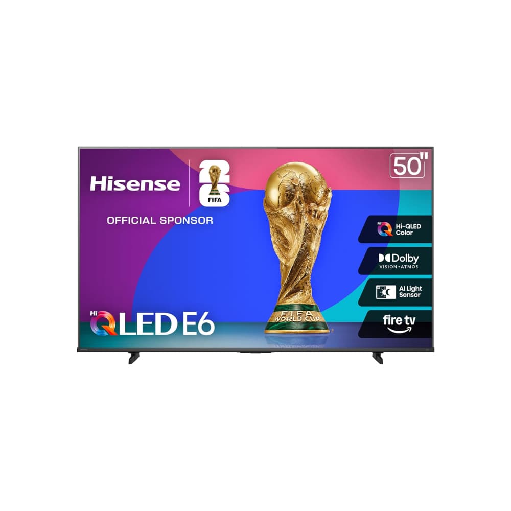 Televisor inteligente Hisense Fire TV QLED 4K UHD de 50" 50E6QF