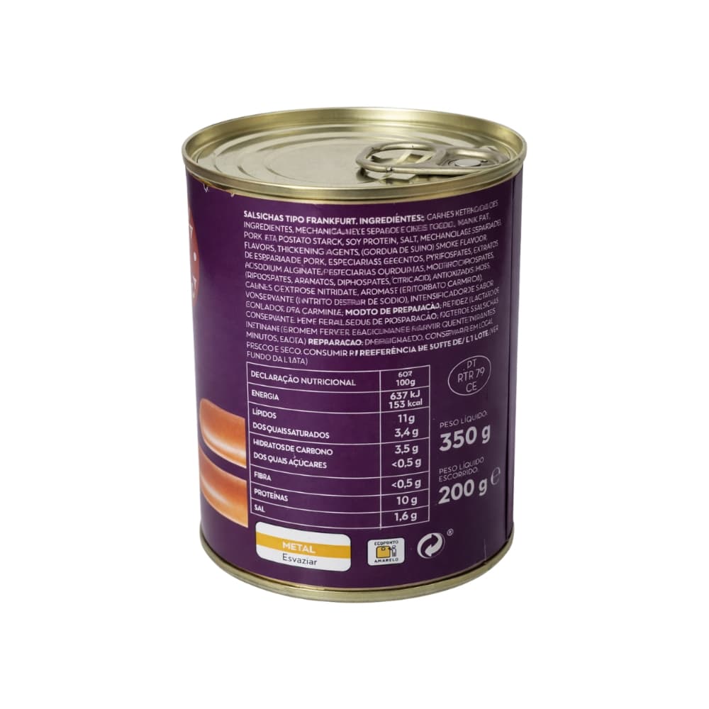 Salchichas tipo Frankfurt en lata Despensa clásica (350 g / 12.3 oz) - 3