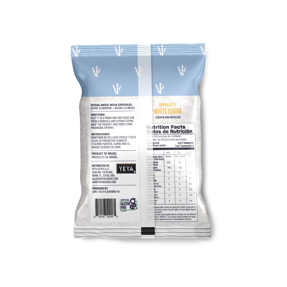 Azúcar blanca granulada YEYA (1 kg / 2.2 lb) - 2