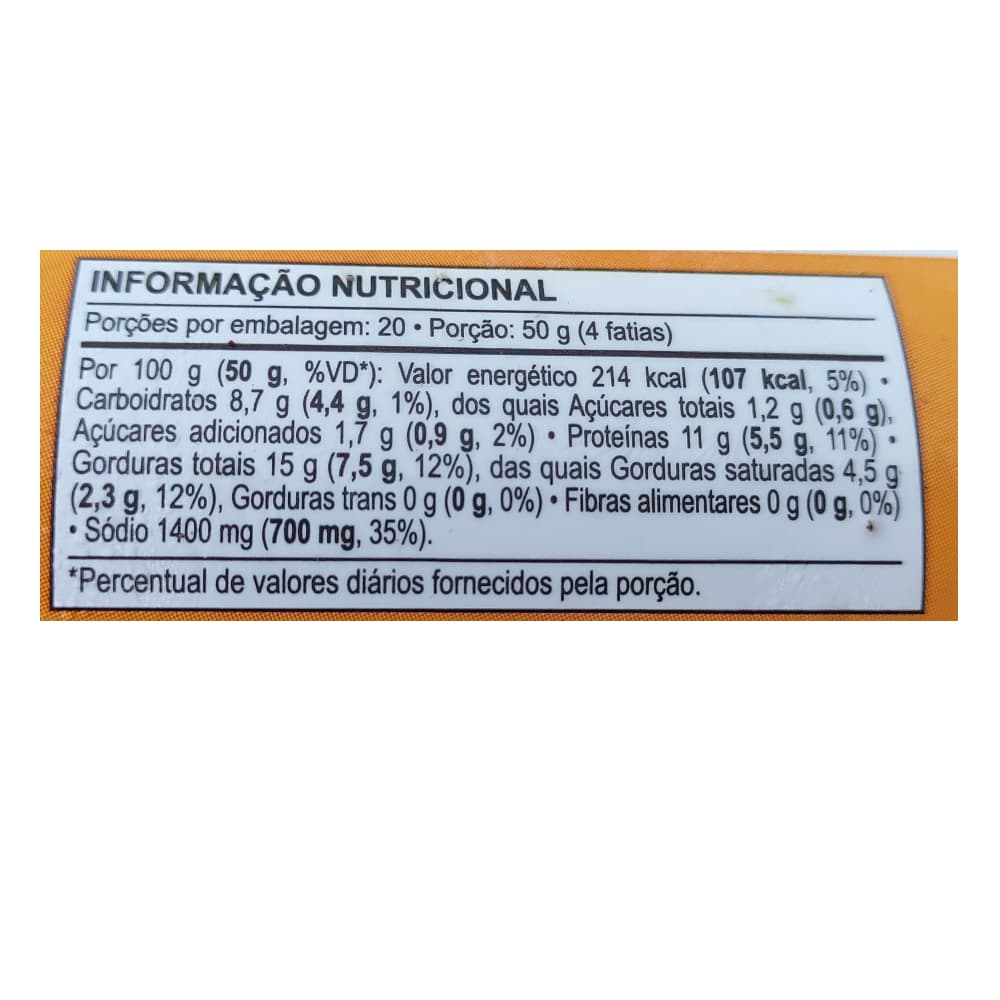 Mortadela de pollo Seara (1 kg / 2.2 lb) - 3
