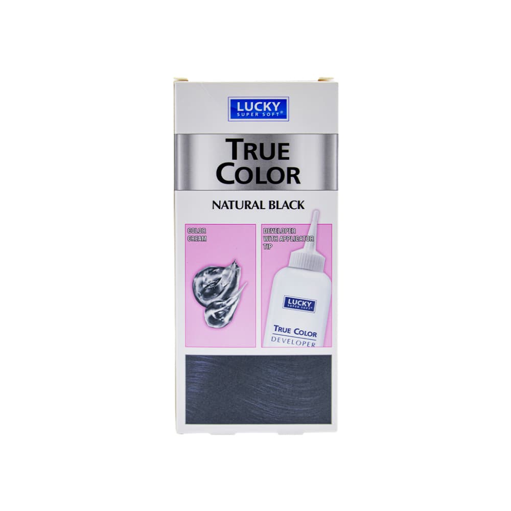 Tinte de cabello para mujer color negro # 10 Lucky Super Soft (40 ml / 1.36 fl. oz) - 2