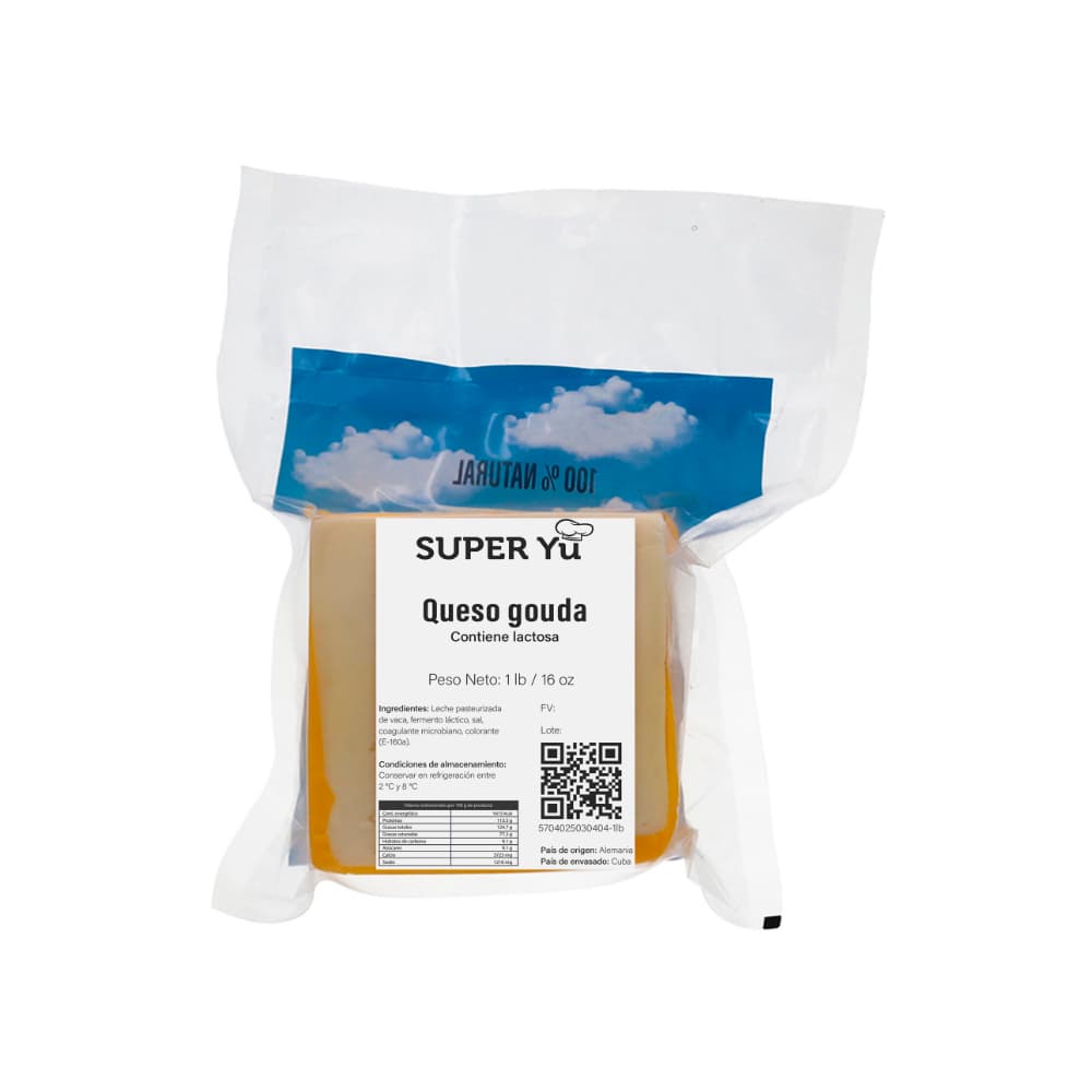 Queso gouda Super Yu (454 g / 1 lb) - 3